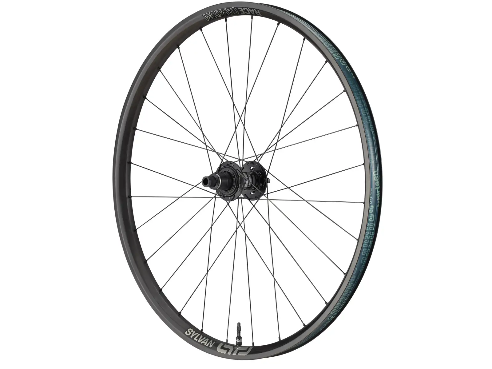 E-13 Sylvan Race Carbon Super Boost 27,5" tylne vyplecione kolo bęben XD Black