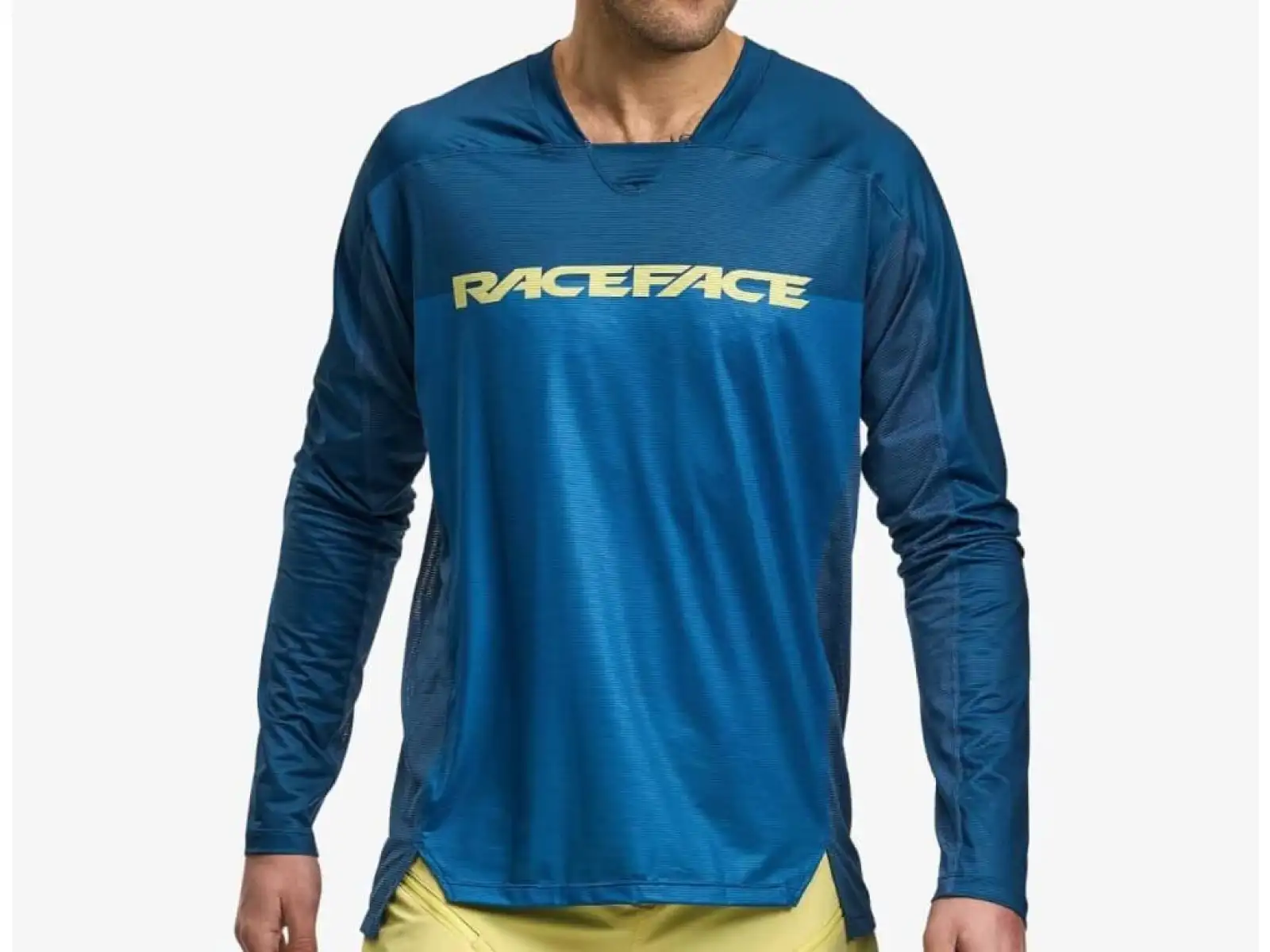 Race Face Diffuse męska koszulka długi rękaw navy
