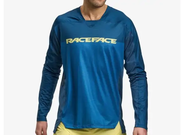 Race Face Diffuse męska koszulka długi rękaw navy