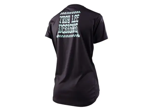 Troy Lee Designs Lilium damska koszulka z krótkim rękawem Micayla Gatto Black