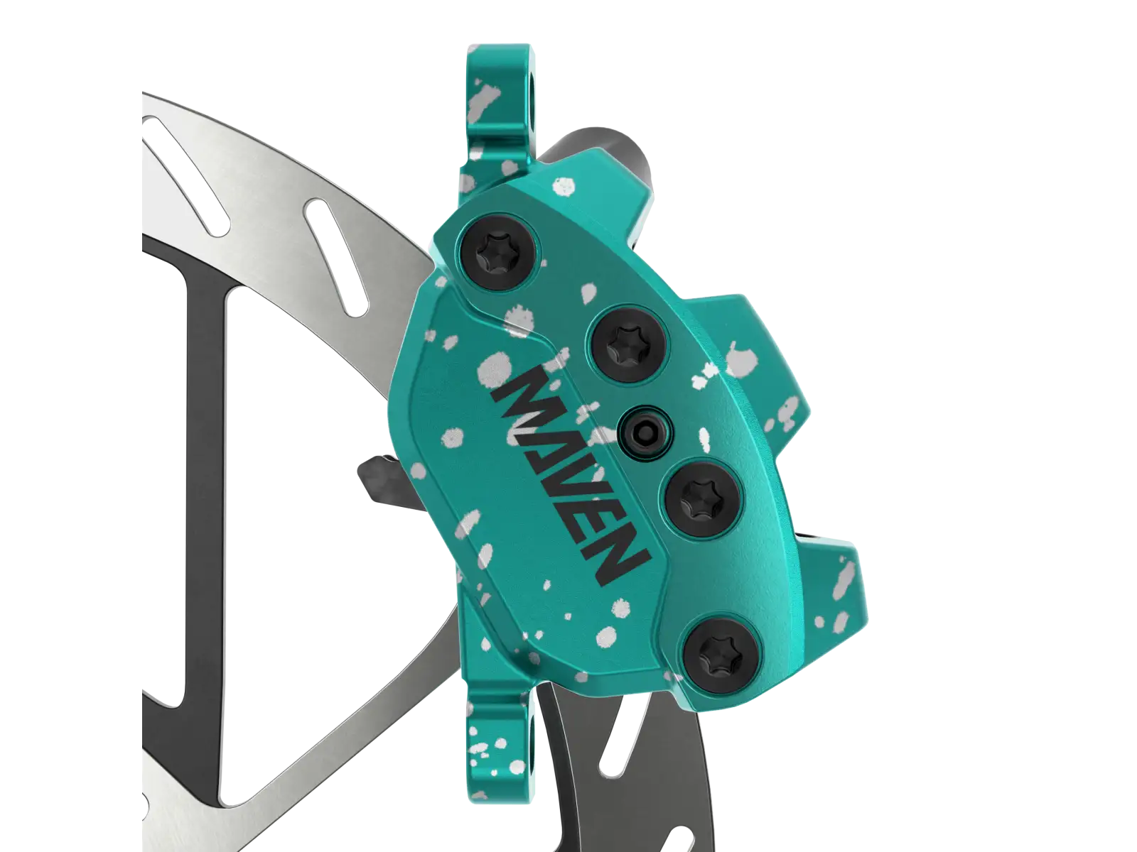 Sram Maven Ultimate Stealth Teal Splatter Expert Kit zestaw hamulców tarczowych