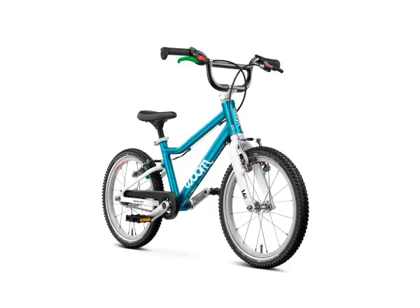 Woom GO 3 Automagic rower dziecięcy 16" Metallic Blue