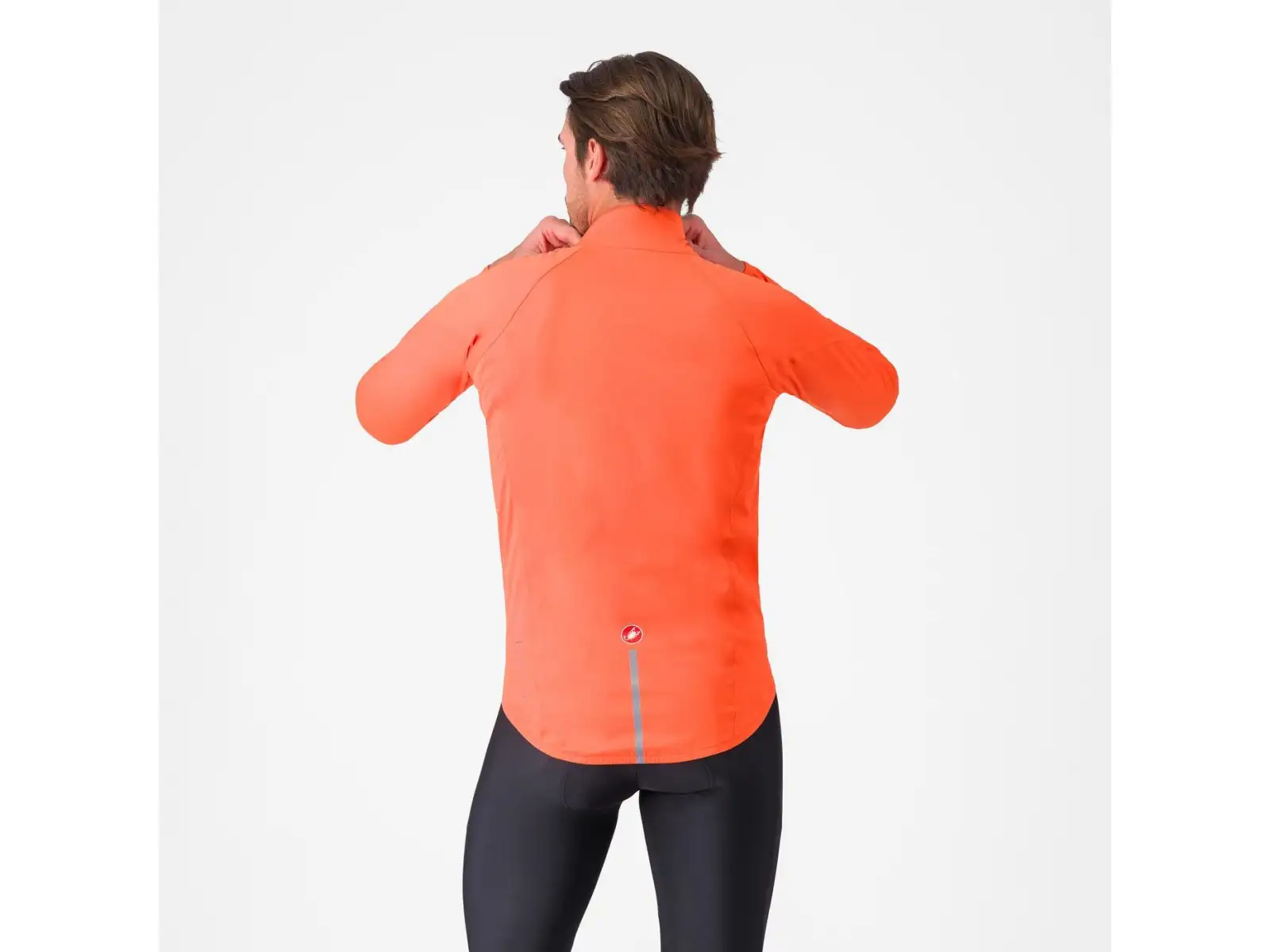 Castelli Emergency 3 Rain Jacket męska kurtka Brilliant Orange