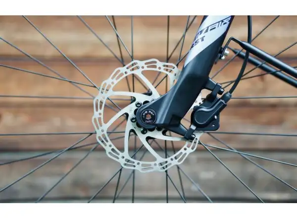Rock Machine Crossride e450 rower elektryczny crossowy Gloss Metallic Navy/Silver