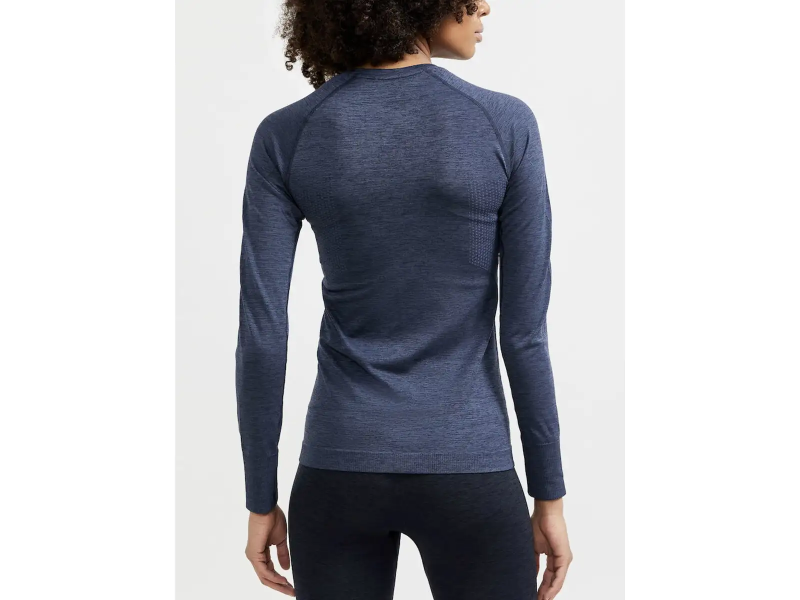 Craft Core Dry Active Comfort damska koszulka długi rękaw ciemnoniebieska