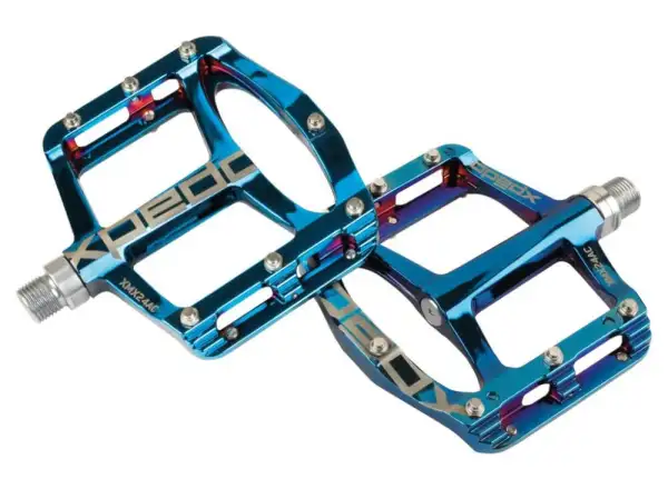 X-pedo Spry+ platformowe pedały Blue Ray