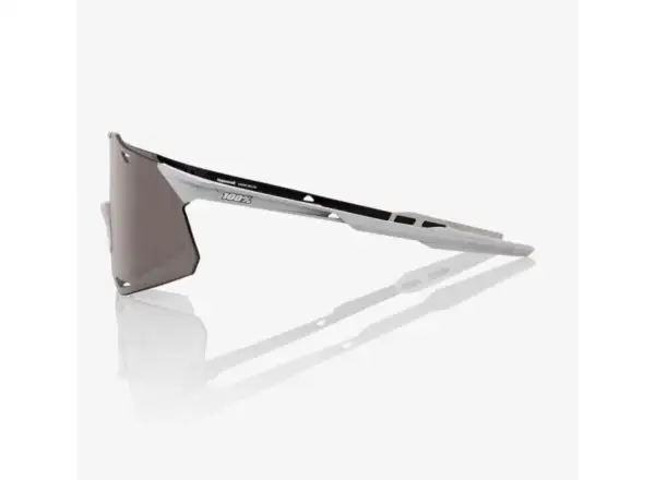 100% Hypercraft okulary Matte Stone Grey/HiPER Crimson Silver Mirror Lens