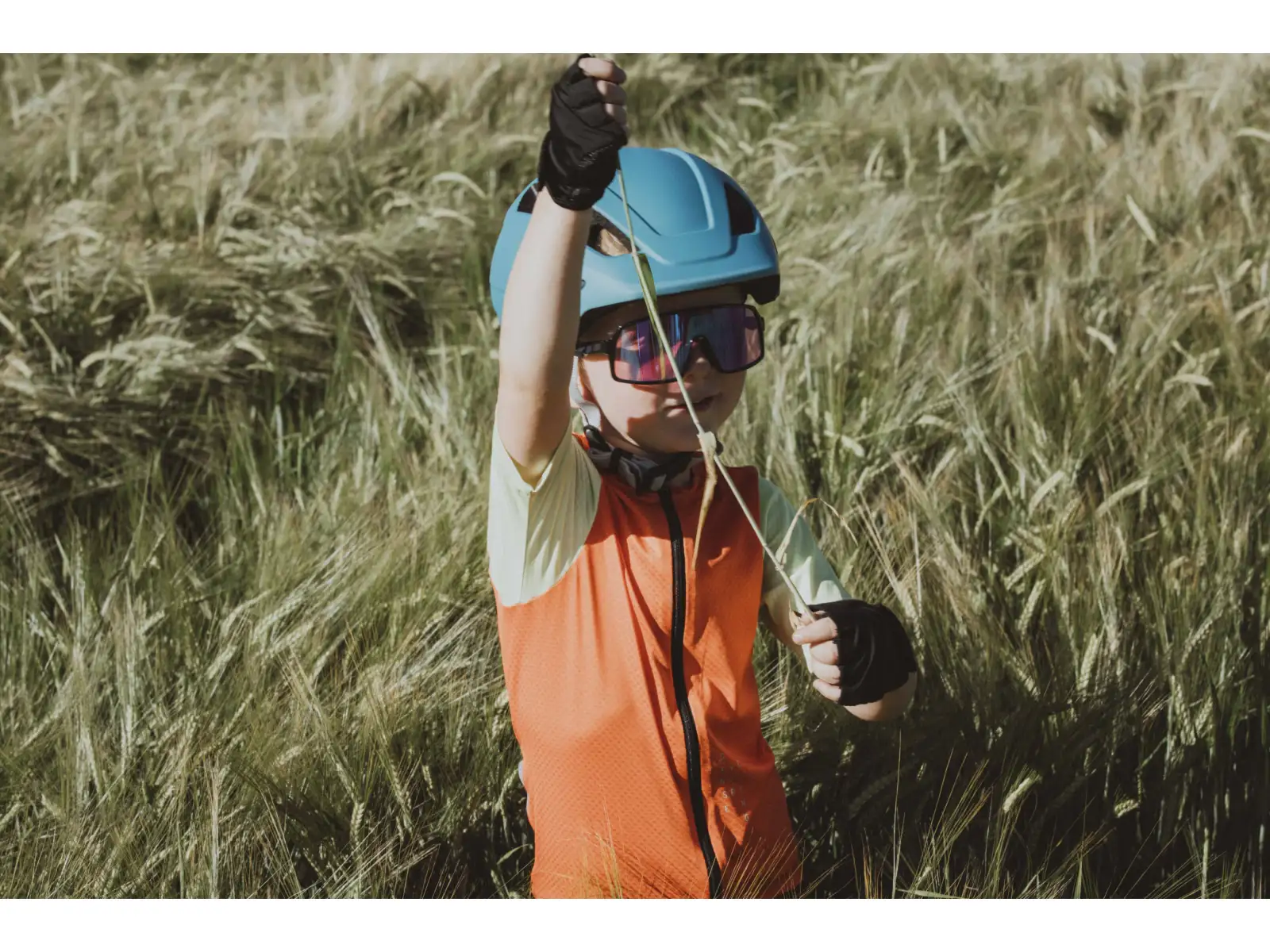 Force Limit Kid MTB dziecięcy dres pomarańczowy
