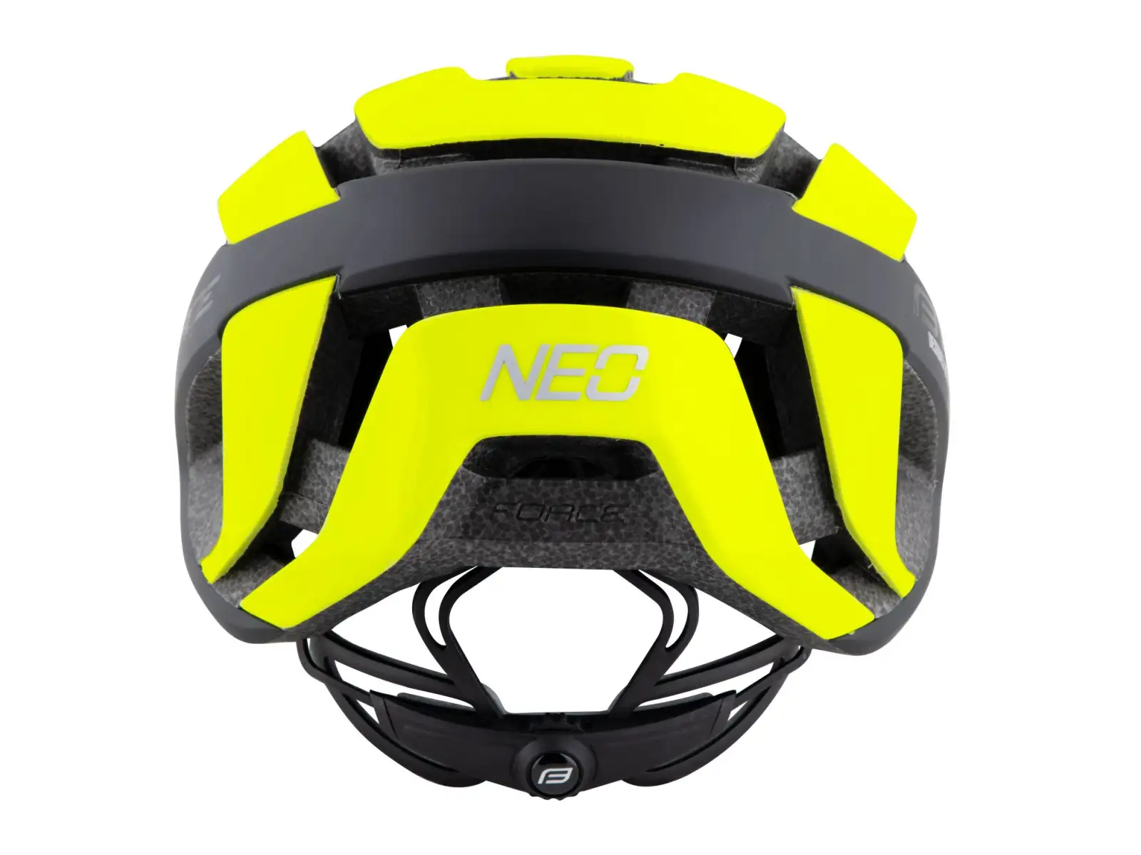 Force Neo kask rowerowy fluo/czarny