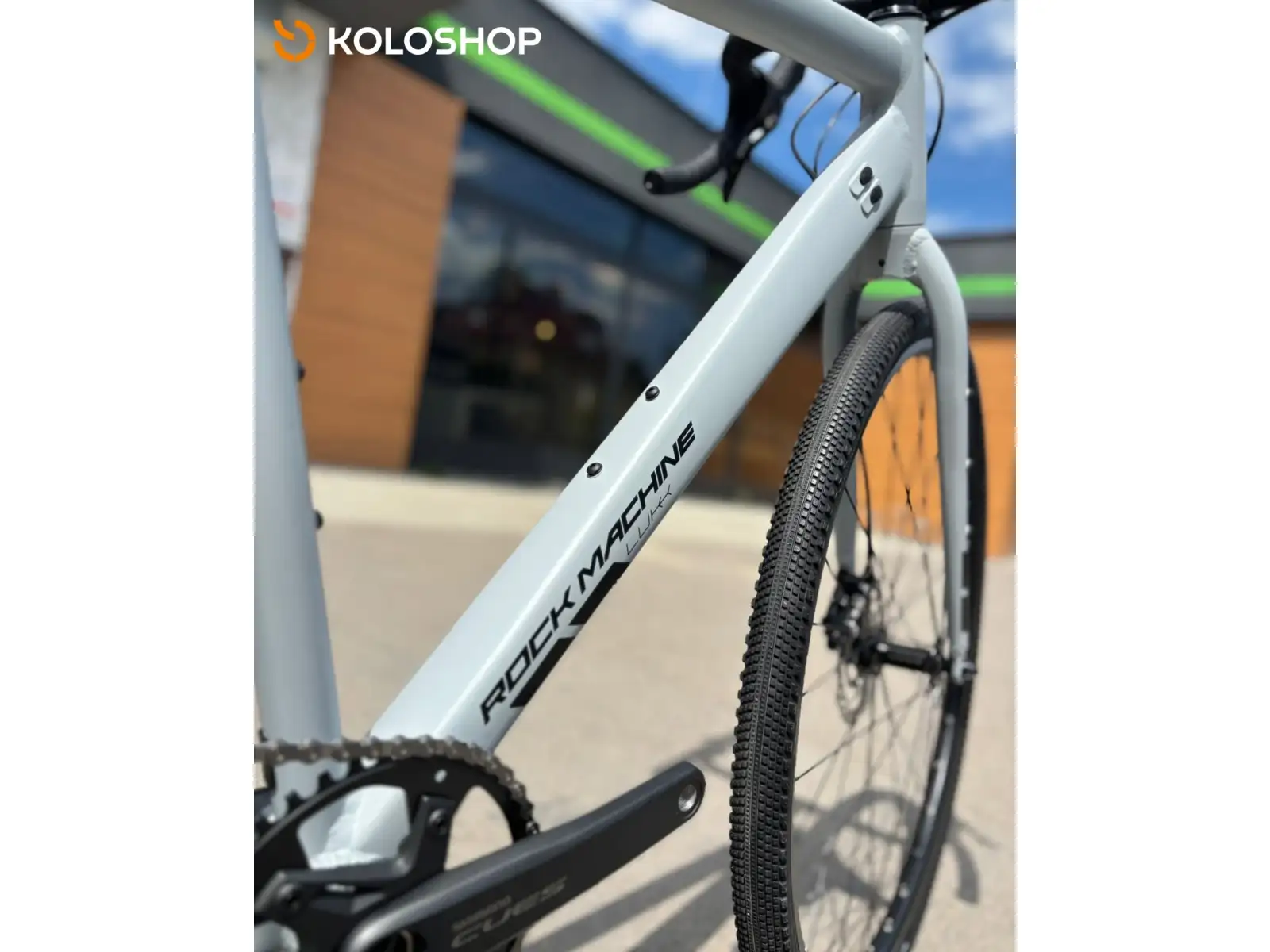 Rock Machine Lukk 50 rower gravel Matte Limerock Grey