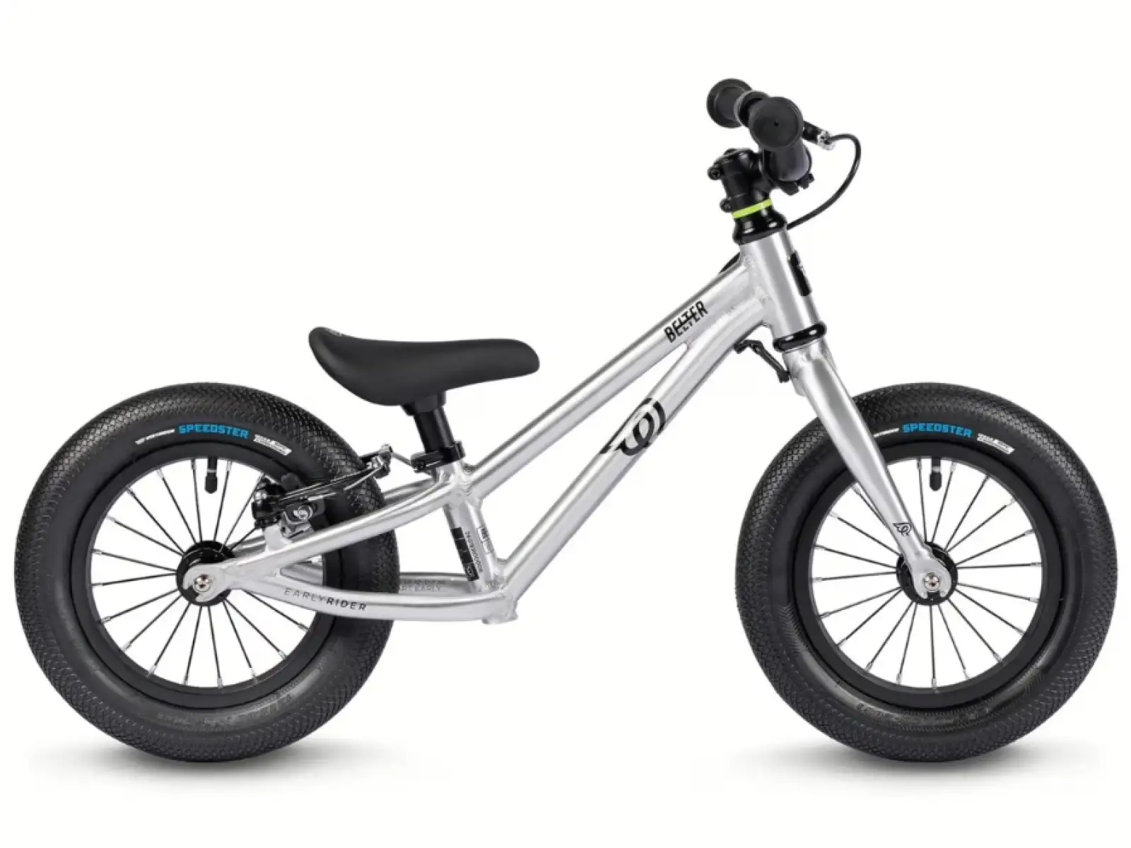 Early Rider Belter 12 dziecięcy rowerek biegowy Brushed Aluminium 2026