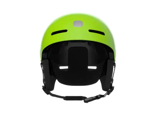 POC POCito Fornix MIPS dziecięcy kask narciarski Fluorescent Yellow/Green
