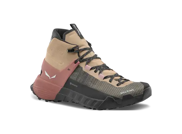 Salewa Wildfire NXT Mid GTX damskie buty turystyczne Quicksand/Etruscan Red
