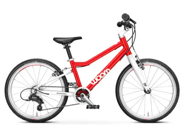 Woom 4 rower dziecięcy 20" Red