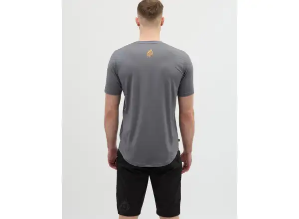 Silvini Denno męski luźny jersey krótki rękaw Grey/Tiger