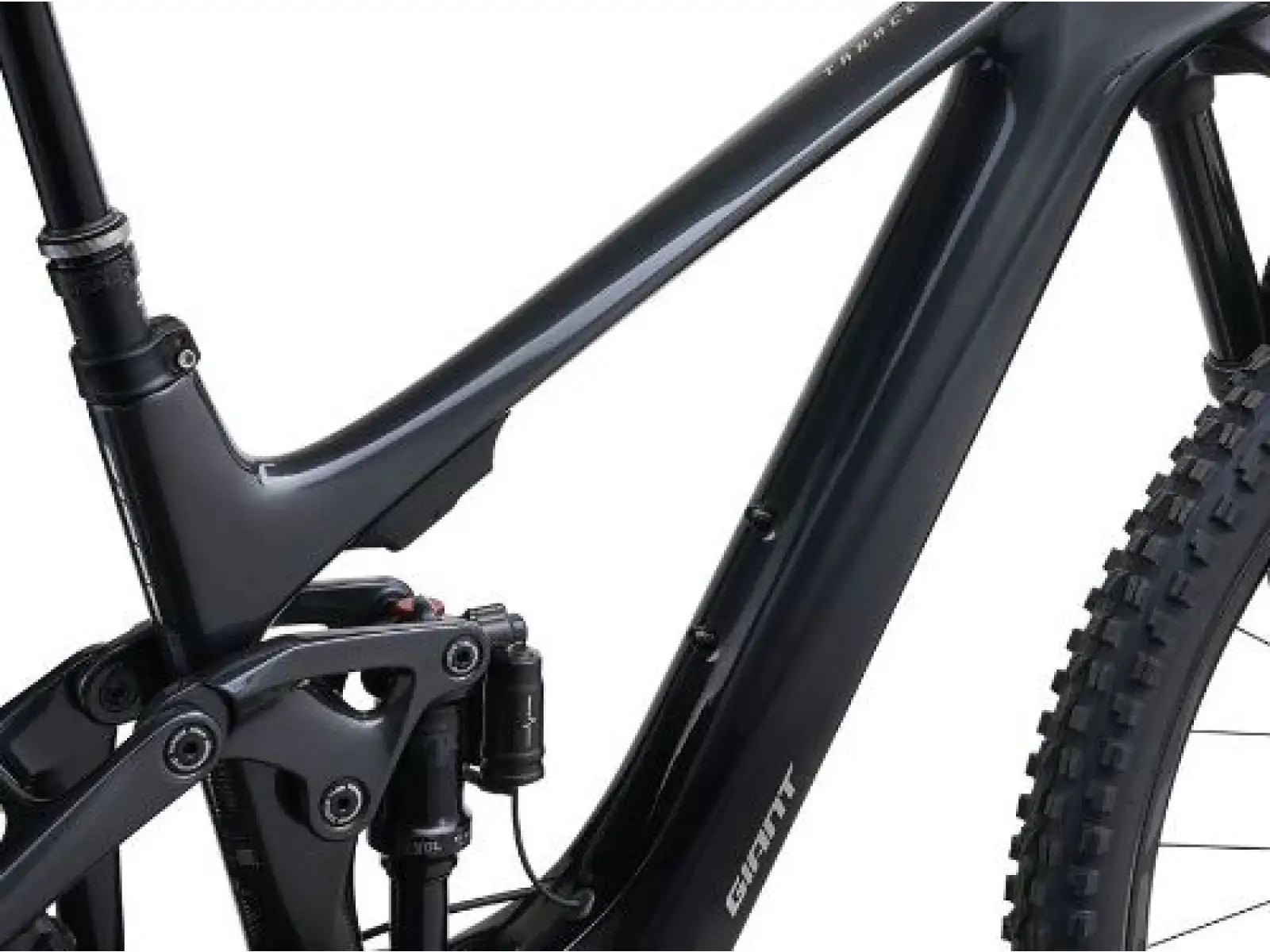 Giant Trance X Advanced E+ EL 1 górski rower elektryczny z pełnym zawieszeniem Gunmetal Black/Black