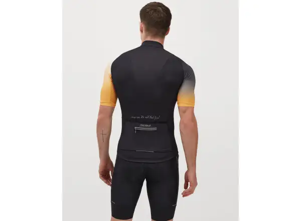 Silvini Mazzano męska koszulka z krótkim rękawem black/yellow