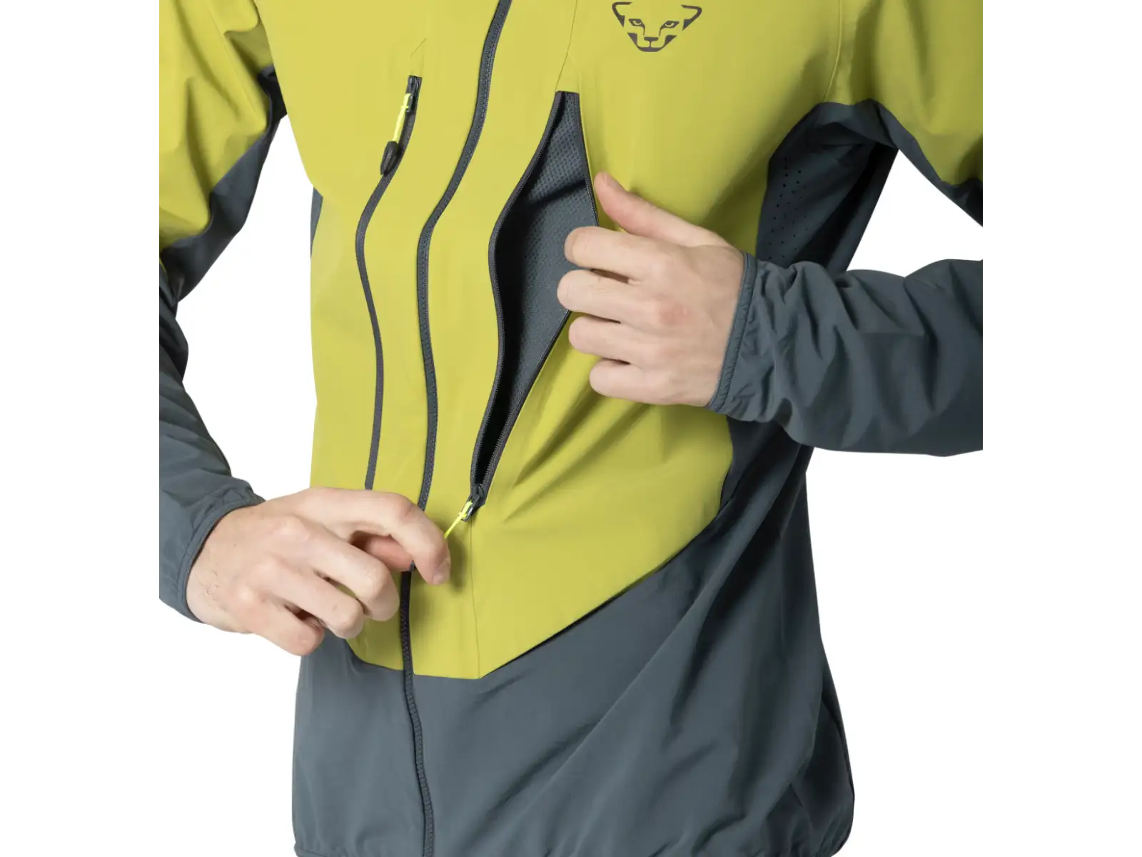 Dynafit Blacklight Softshell męska kurtka Golden Lime