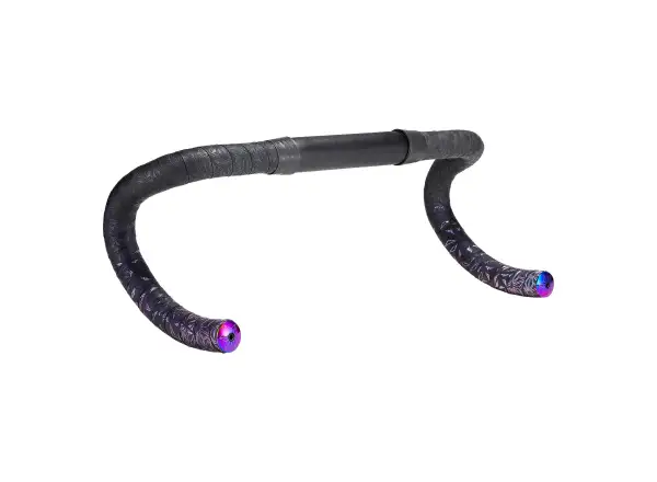 Supacaz Super Sticky Kush Star Fade owijki Oil Slick/Oil Slick zatyczki