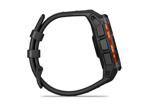 Garmin Instinct 3 Solar 45 mm smartwatch czarny/czarny pasek