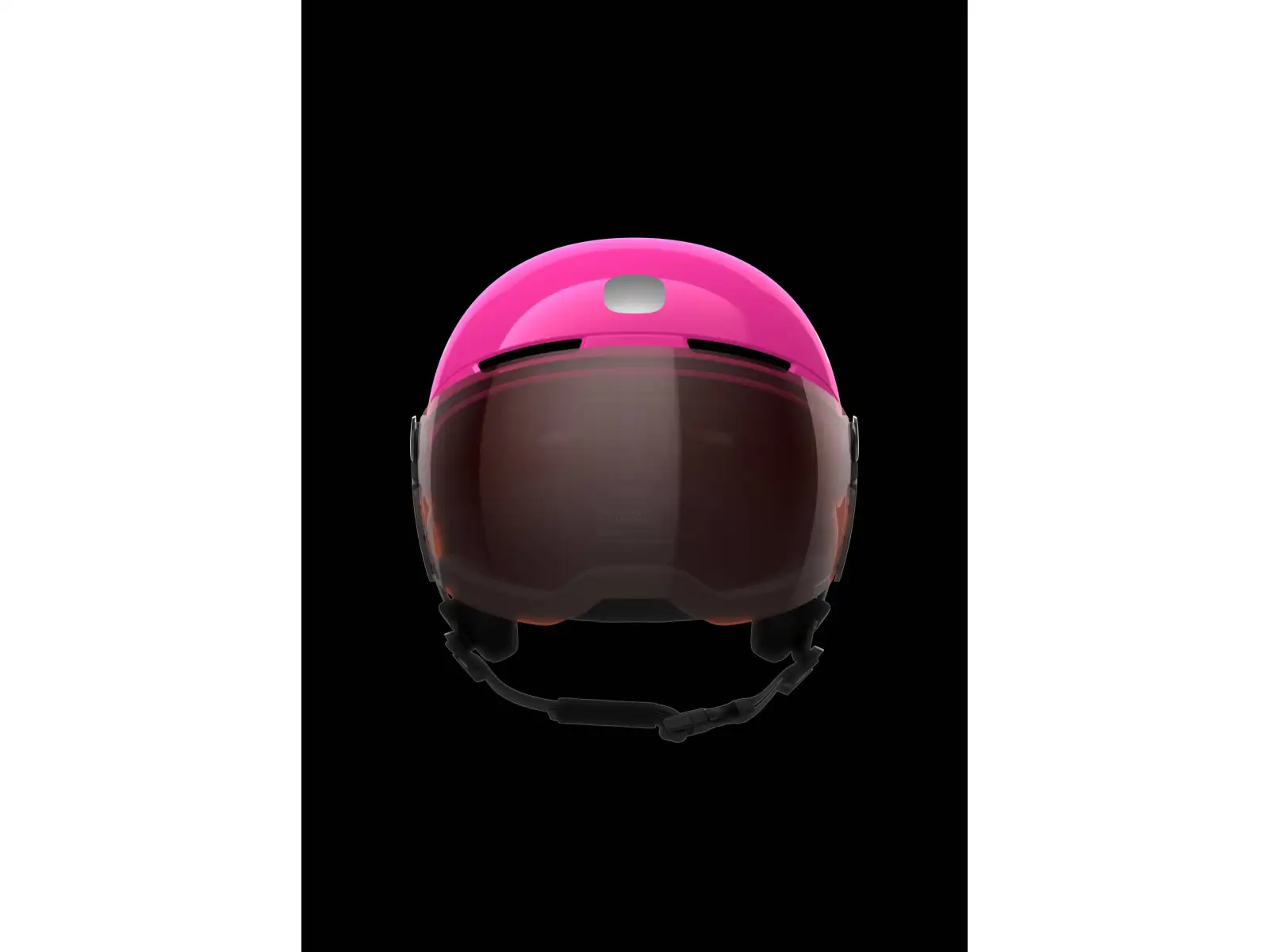 POC POCito Obex Visor dziecięcy kask narciarski Fluorescent Pink