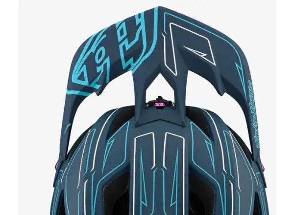Troy Lee Designs Stage Visor Pinstripe zapasowy daszek Marine