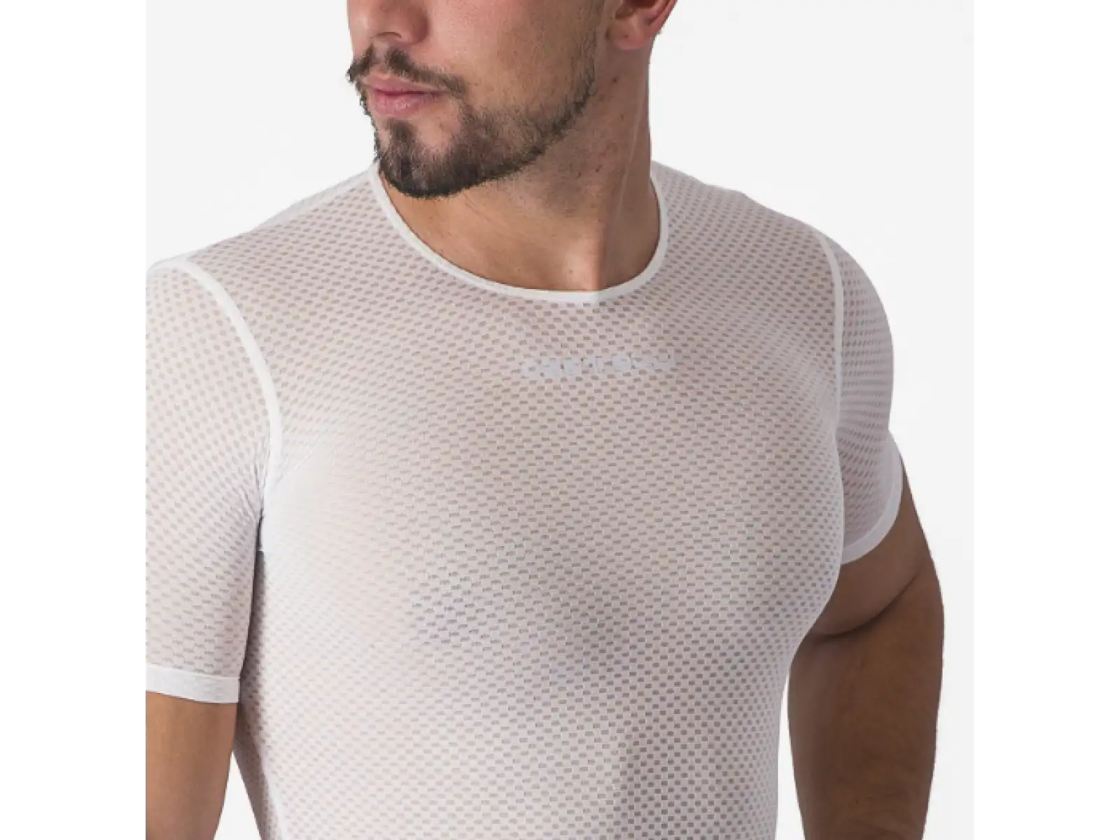 Castelli Pro Mesh 2.0 koszulka funkcyjna krótki rękaw White