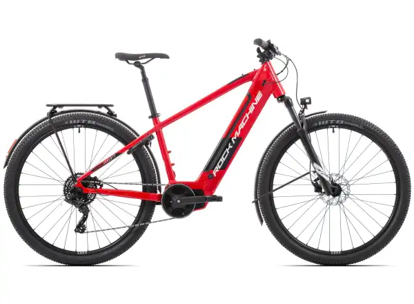 Rock Machine eSTORM 70 TOUR górski rower elektryczny Gloss Red/Silver/Black