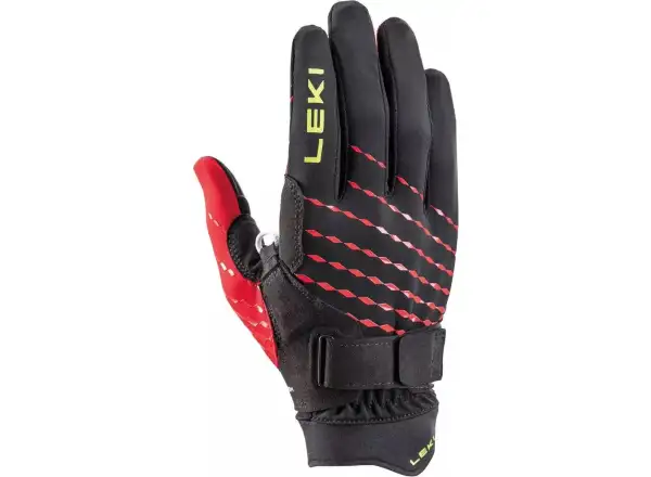 Leki Ultra Trail Breeze Shark rękawice Black/Red/Neon Yellow