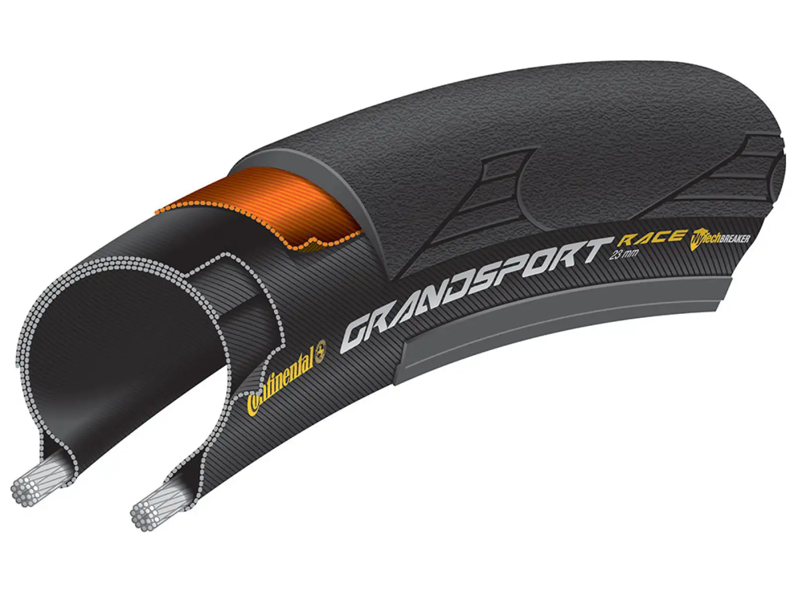 Continental Grand Sport Race opona szosowa kevlar czarna