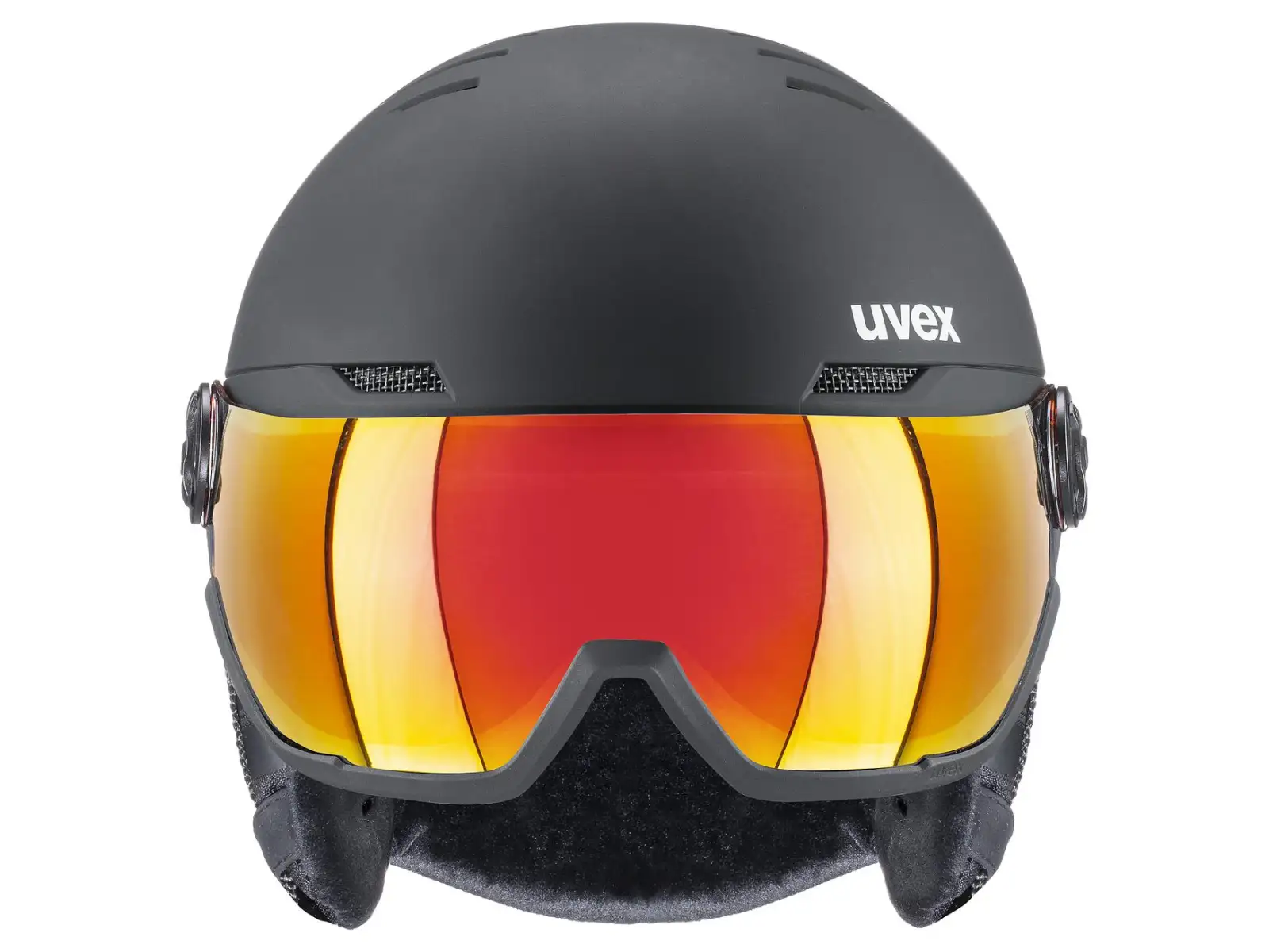 Uvex Wanted Visor kask narciarski black matt