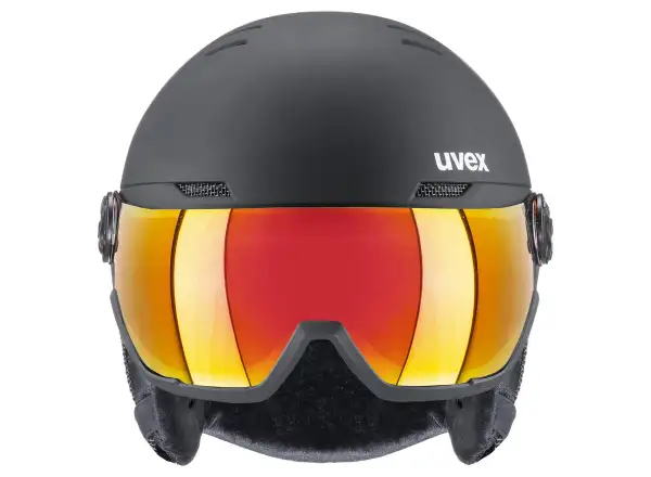 Uvex Wanted Visor kask narciarski black matt