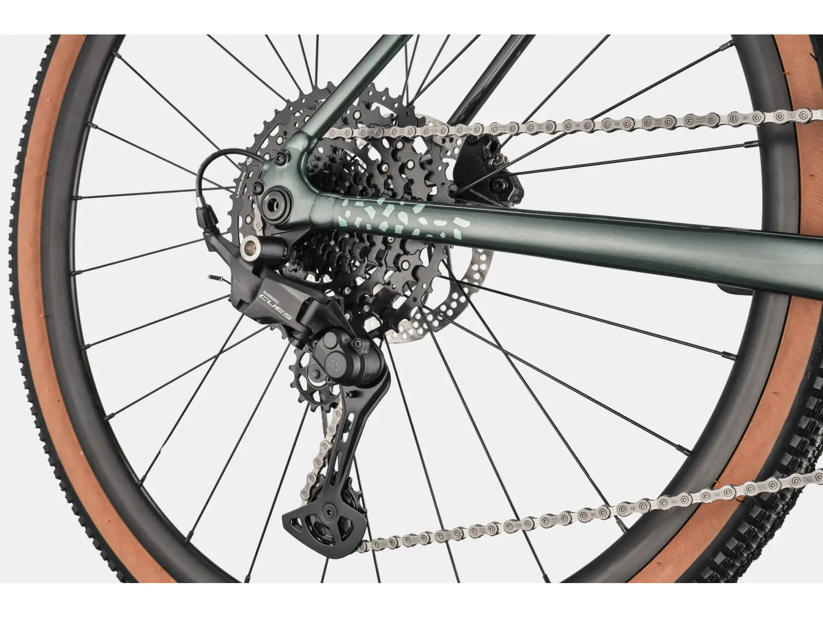Cannondale Topstone CAAD 3 CUES 1X FlatBar rower gravel Tech Green