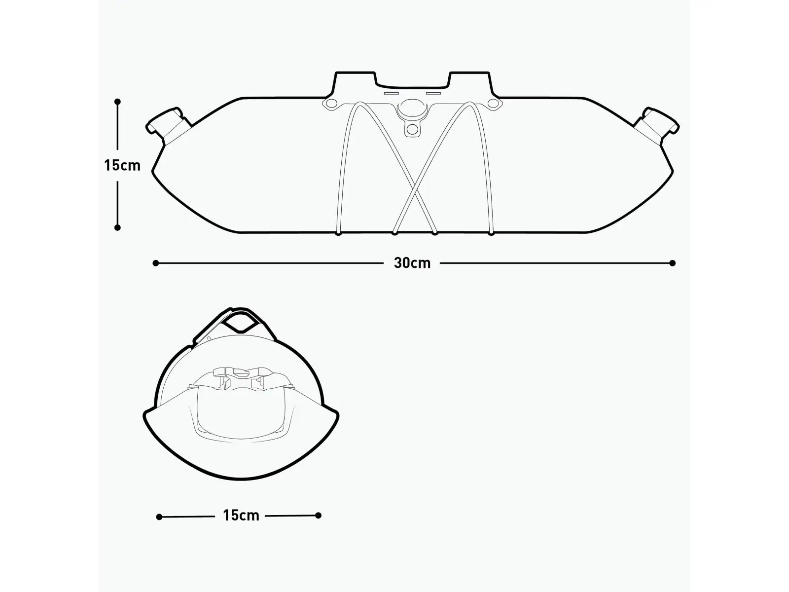 Evoc Handlebar Pack BOA WP 5 torba na kierownicę Black