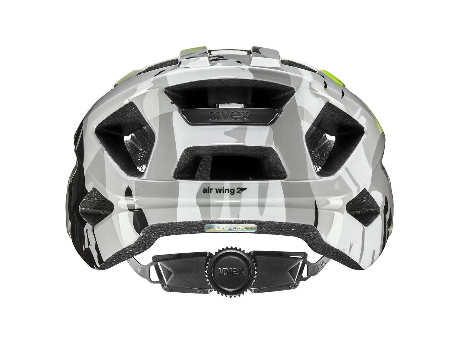 Uvex Air Wing 2 dziecięcy kask Neon Yellow-Black