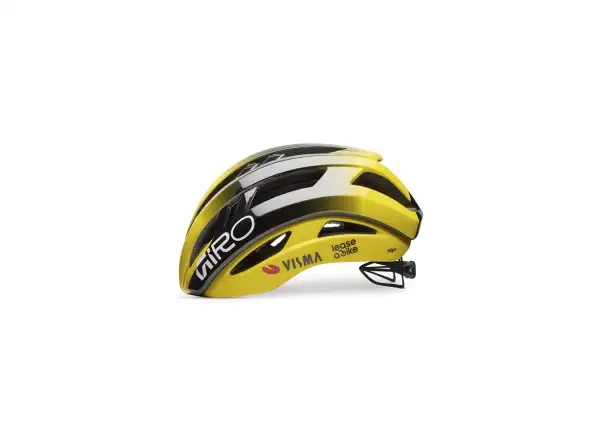 Giro Aries Spherical kask Mat Black/Yellow Visma