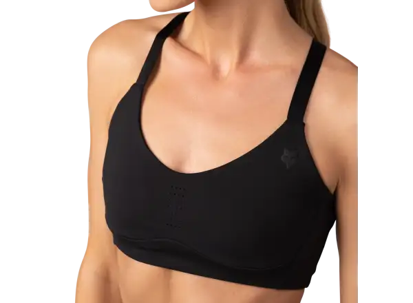Fox Tecbase Bra damski biustonosz Black