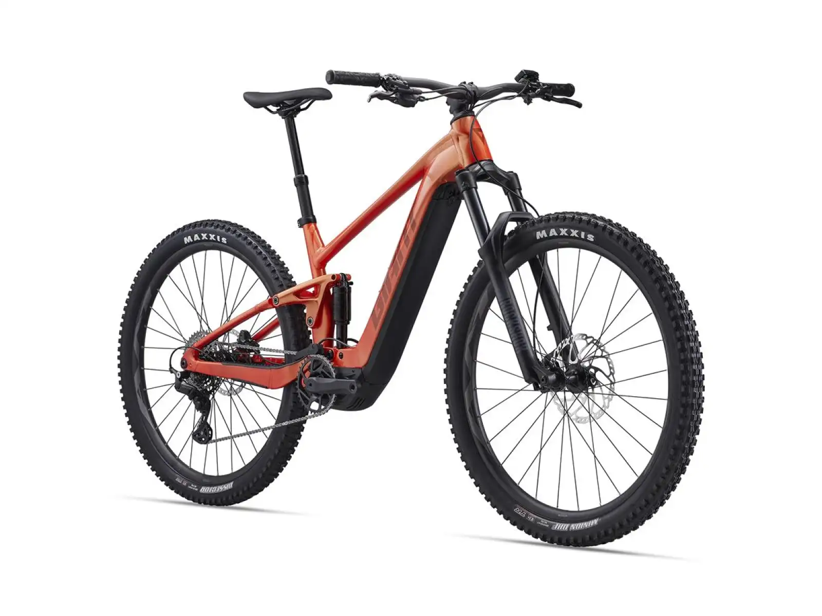Giant Stance E+ 1 Helios Orange pełne zawieszenie rower elektryczny