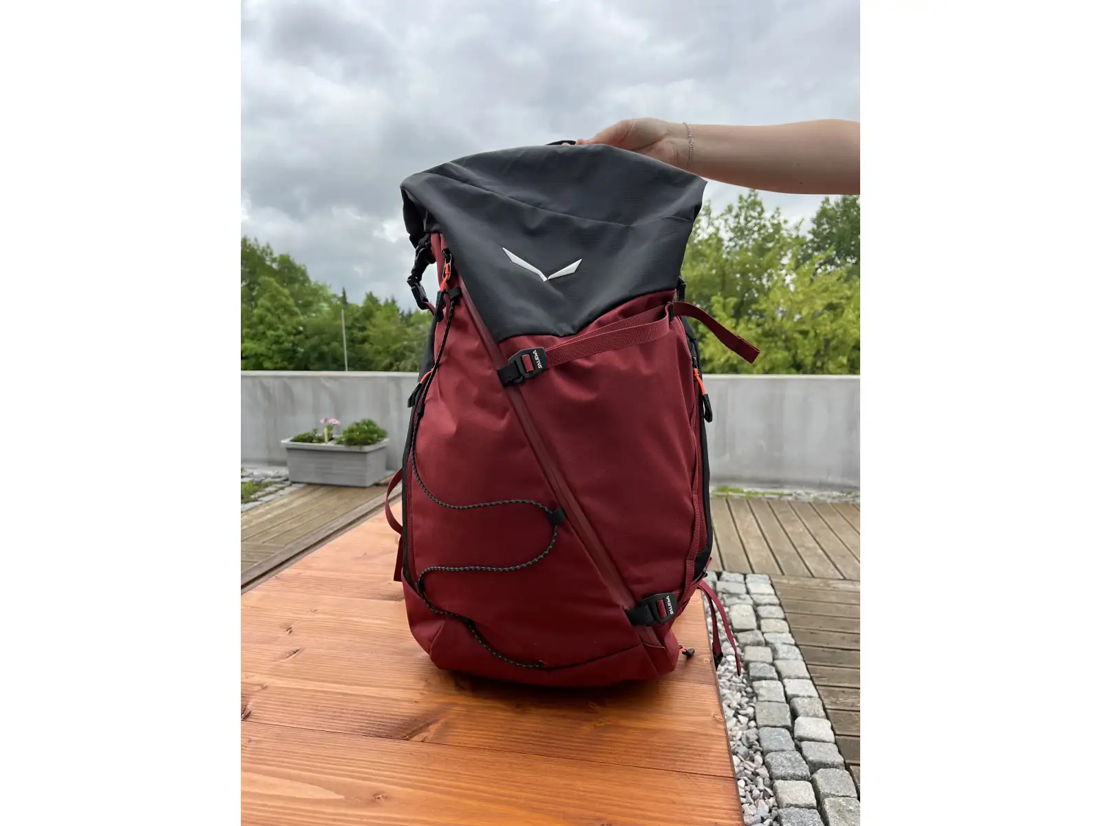 Salewa Puez damski plecak 32 l + 5 l Syrah/Black Out