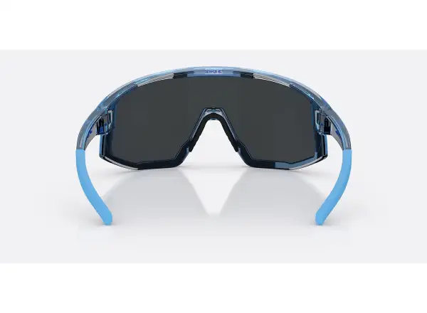 Bliz Fusion Small okulary przeciwsłoneczne Transparent Blue/Smoke Ice Blue Multi