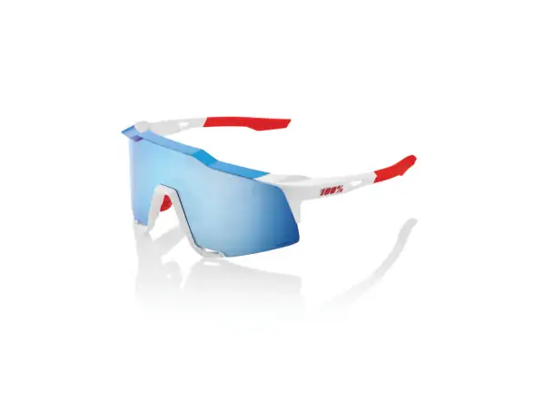 100% Speedcraft okulary TotalEnergies Team Matte White / HIPER Lens