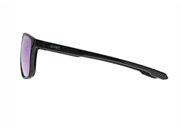 Uvex LGL 52 okulary Black/Mirror Green