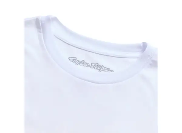 Troy Lee Designs Carb Club męska koszulka z długim rękawem White