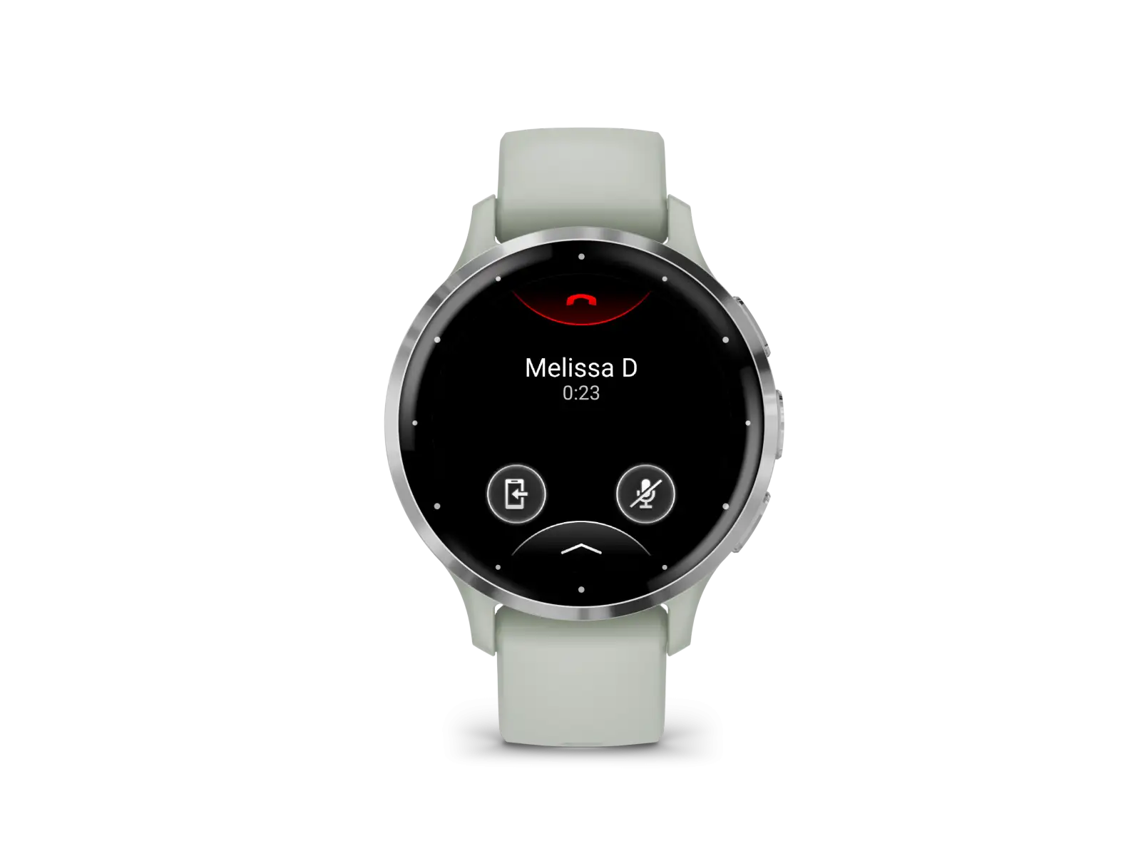 Garmin Venu 3S inteligentny zegarek Silver/Sage Grey