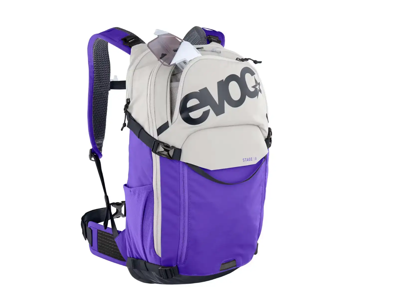 Evoc Stage 18 plecak Sand/Violet