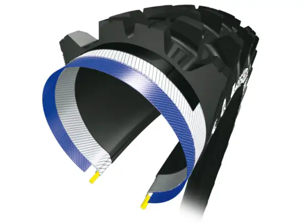 Michelin E-Wild Rear E-GUM-X TS TLR 29x2,60" MTB opona kevlar czarna