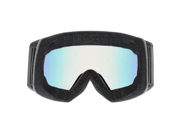 Uvex Provoque FM gogle narciarskie black matt/rainbow