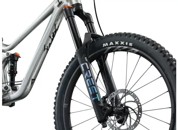 Giant Faith 24 dziecięcy rower fullsuspension Raw Aluminium