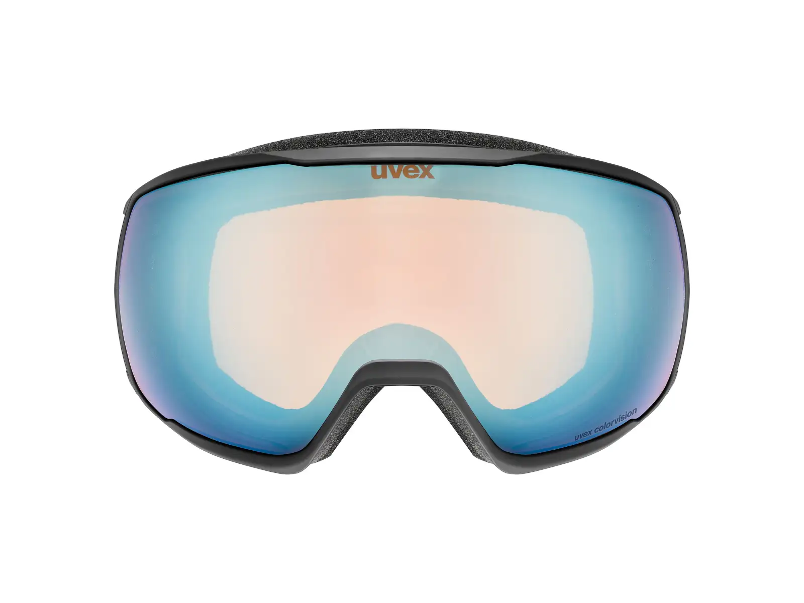 Uvex Victorius CV gogle narciarskie black matt/orange-green