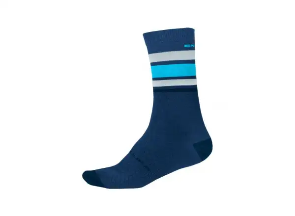 Endura Merino Stripe skarpety Blueberry